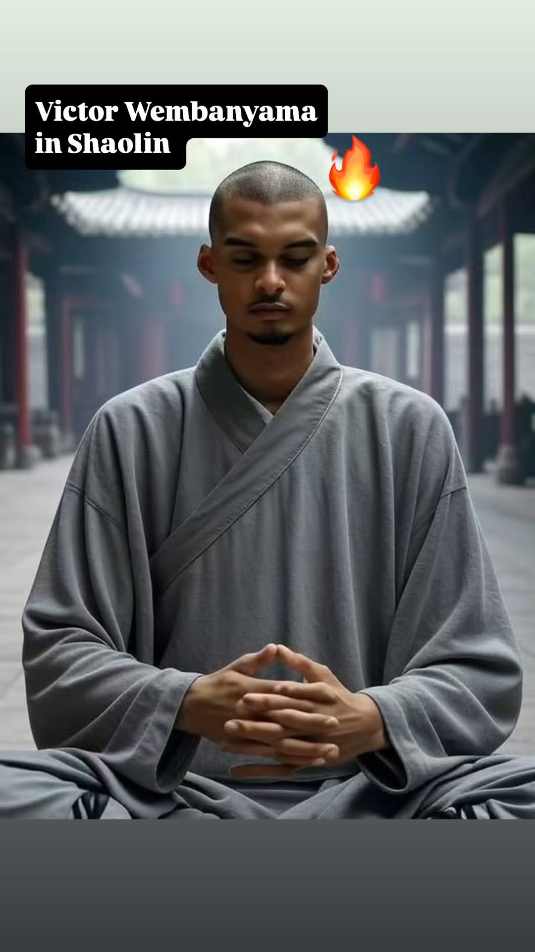 ?????文班在少林寺閉關(guān)修行？吧友們來(lái)給他起個(gè)法號(hào)??