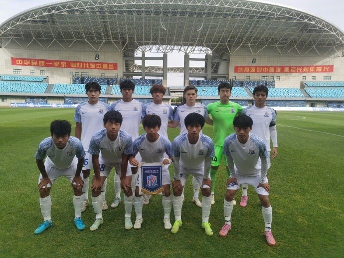 中青賽（U21組）晉級(jí)賽階段I組第四輪，上海申花4-0長春亞泰