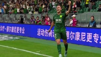 終結(jié)三連敗！國安4-2本賽季三殺大連英博，法比奧戴帽塞鳥傳射