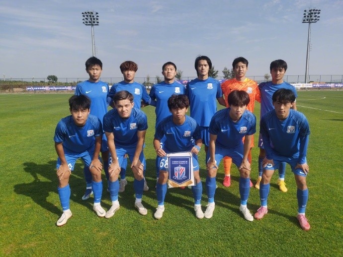 青少年精英聯(lián)賽（U21組）晉級賽第6輪，上海申花6-1戰(zhàn)勝昆明城星