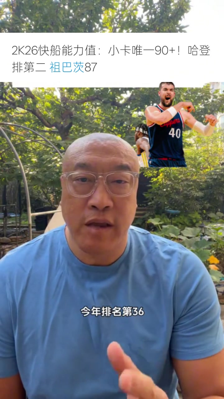 馬?。鹤姘痛娜ツ隂](méi)進(jìn)前100名&今年排第36 他才是最快進(jìn)步球員